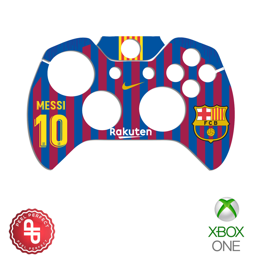 Lav en snemand øretelefon sekvens Barcelona Xbox One Controller Skin - Any Name and Number - Peel Perfect  Stickers