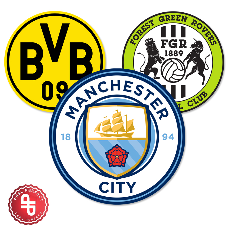 Football - Laptop Sticker - Dot Badges