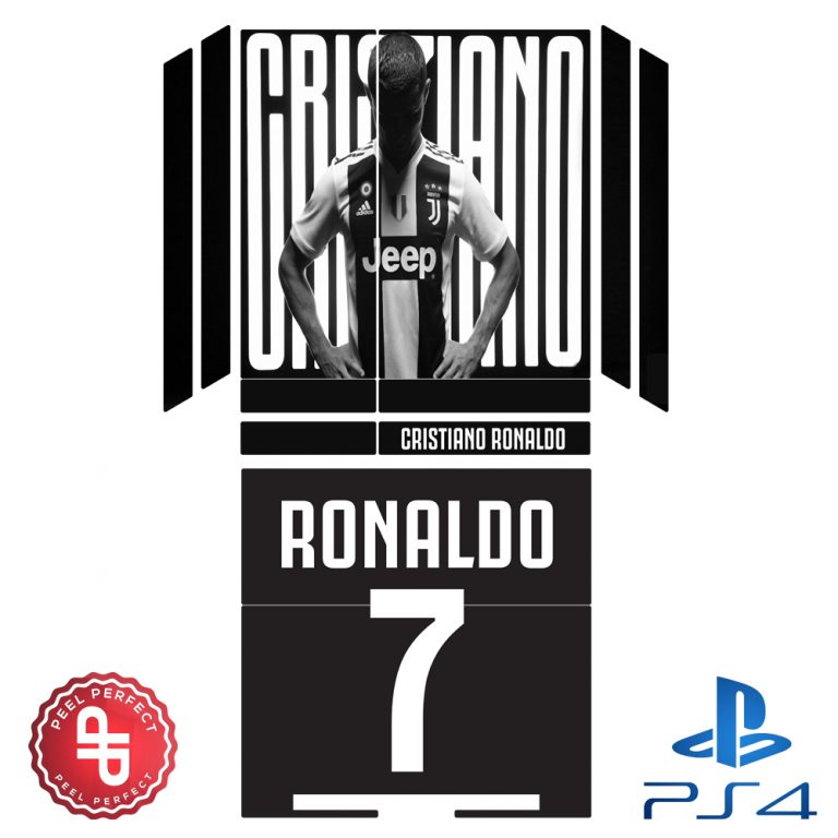 Ronaldo PS4 Skin Custom Cristiano Ronaldo Playstation 4 Console Skin