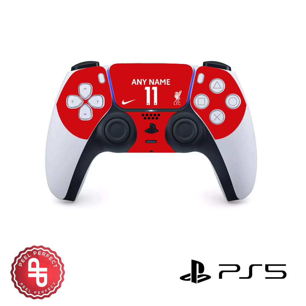 Liverpool PS5 Controller Skin - Any Name and Number - 2022-23 - Select Your  Kit - Peel Perfect Stickers