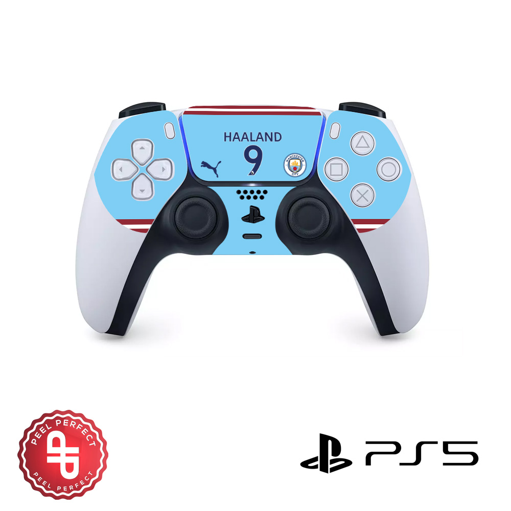 dynasti Aubergine lineær Man City PS5 Controller Skin - Any Name and Number - 2022-23 - Select Your  Kit - Peel Perfect Stickers